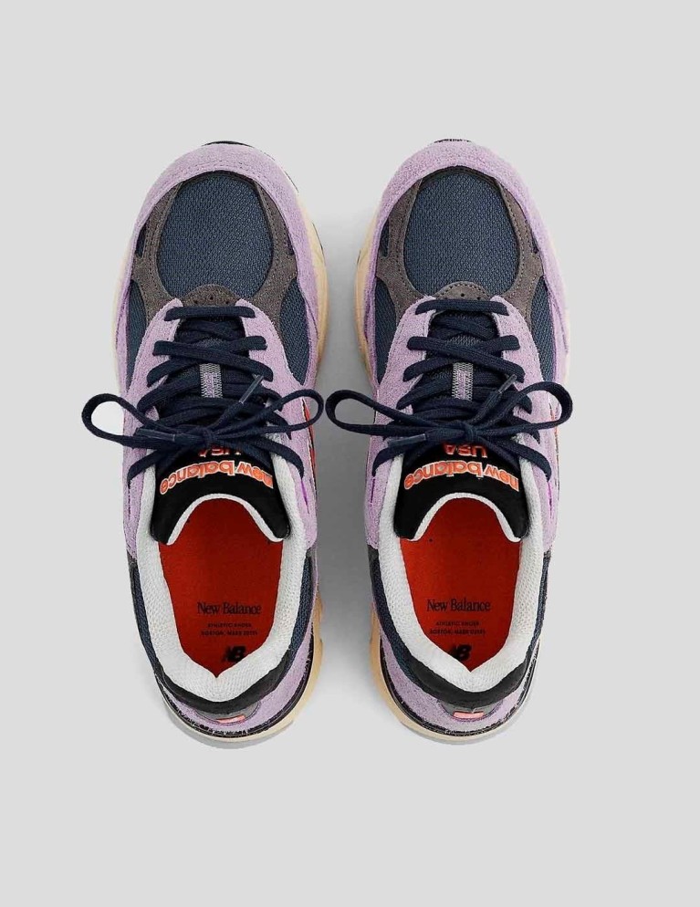 Zapatillas NEW BALANCE 990v3 ´made in usa´ raw amethyst/nb navy